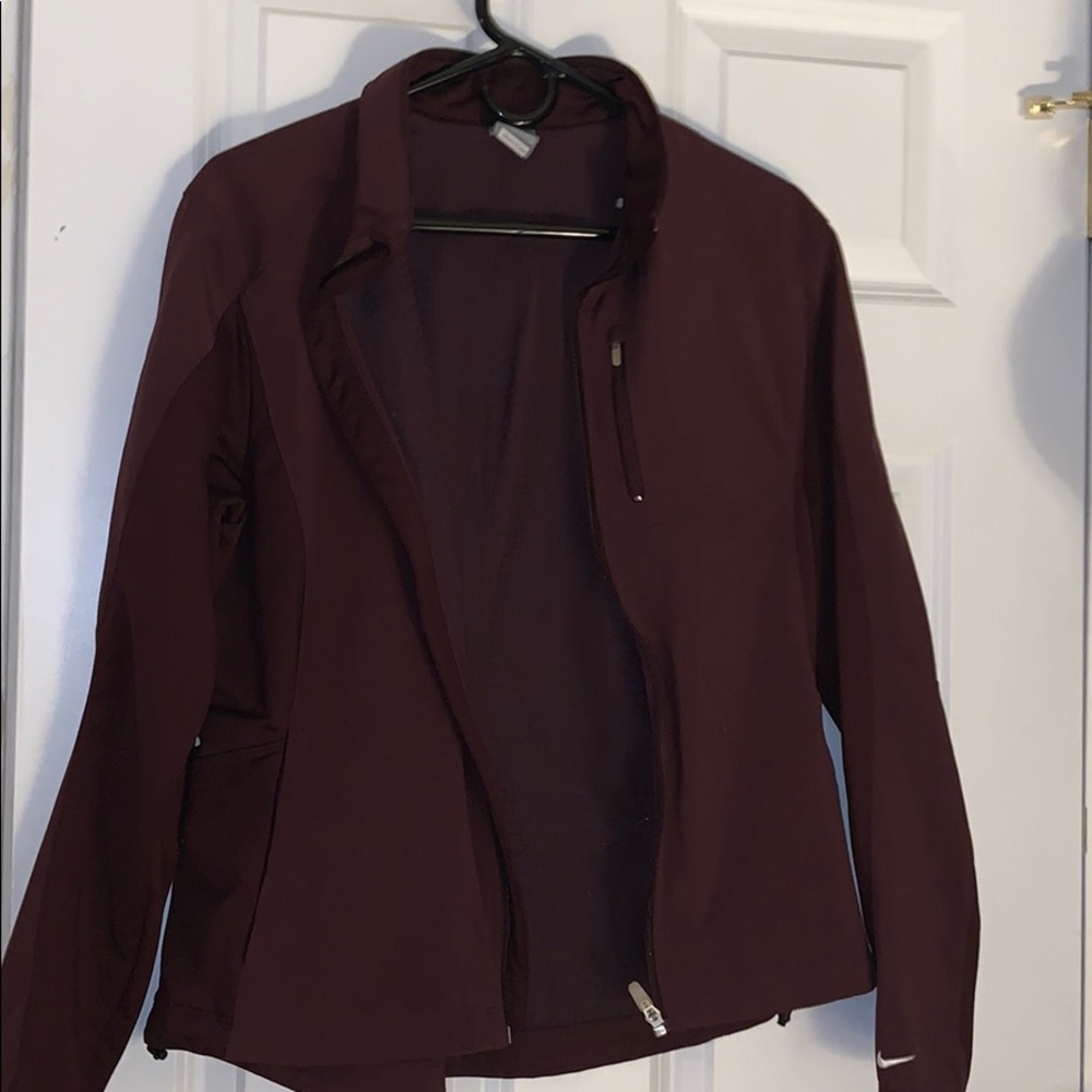 Maroon/Purple Nike Running Jacket